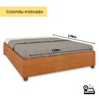 Cama Queen Em Mdp 203cm X 164cm Mônaco