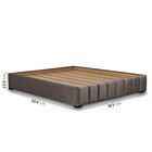 Cama Queen Estofada Sem Cabeceira Uvaia Cabecasa Madeiraorigi