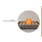 Cama Queen Estofada Sem Cabeceira Uvaia Cabecasa Madeiraorigi