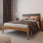 Cama Queen Happy - Preto/castanho