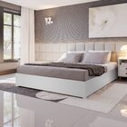 Cama Queen Jupiter Branco
