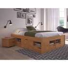 Cama Queen Kiara Madeira Maci