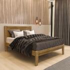 Cama Queen Madeira Maciça 169 Cm 2809 Milani Store