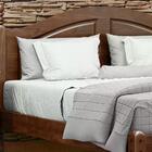 Cama Queen Madeira Maciça 2218 Ouro Café Fnt