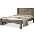 Cama Queen Size Rústica Com Cabeceira Imperatriz Canion