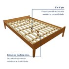 Cama Queen Turca Slim Amêndoa/mel