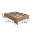 Cama Queen Xangai Mel - Art In Móveis