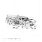 Cama Racer Solteiro Castelo Com Colchão Gabrielli