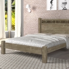 Cama Raissa Casal Noce Castanho E Off White Ex