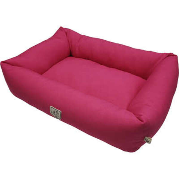 Cama Retangular Fábrica Pet - G - Rosa