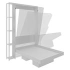 Cama Retratil De Parede Solteiro Cm8013 Tecno Mobili