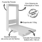 Cama Retratil De Parede Solteiro Cm8015 Tecno Mobili