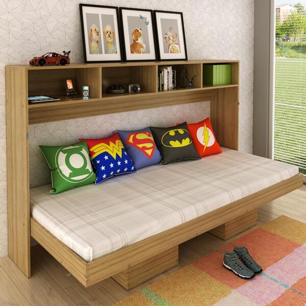 Cama Retratil Horizontal Solteiro Cm8020 Tecno Mobili