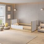 Cama Reversível Montessoriano Com Cerquinha Dupla New Garden