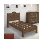 Cama Siena Solteiro Mocaccino – Carmolar Móveis