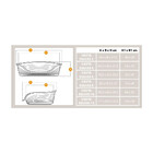 Cama Siesta Deluxe De Plástico Ferplast