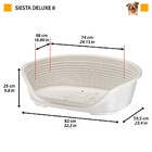 Cama Siesta Deluxe De Plástico Ferplast