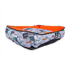 Cama Snoopy Tirinha Laranja Tamanho P