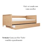 Cama Sofá Infantil Em Madeira Maciça Tudor Eucalipto