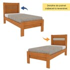 Cama Solteiro 100% Mdf Safira Cinamomo