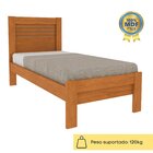 Cama Solteiro 100% Mdf Safira Cinamomo