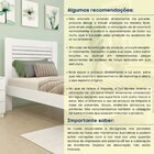 Cama Solteiro 100% Mdf Safira Neve
