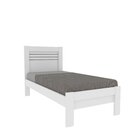 Cama Solteiro 100% Mdf Safira Neve
