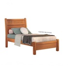 Cama Solteiro 185 100% Mdf Cinamomo