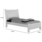 Cama Solteiro 185 Móveis Valverde Canion