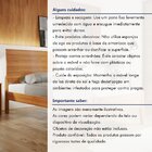 Cama Solteiro 90cm Amazone   Amêndoa