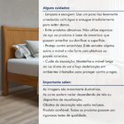 Cama Solteiro 90cm Classic   Amêndoa/mel