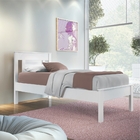 Cama Solteiro Ace Branco