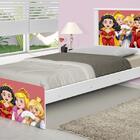 Cama Solteiro Adesivada Princesas Medievais