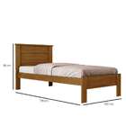 Cama Solteiro Ágata Rovere