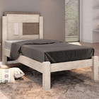 Cama Solteiro Amanda Avelã E Castanho