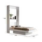 Cama Solteiro Articulada Vj Móveis Branco