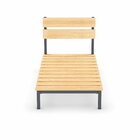 Cama Solteiro Ayla Yescasa Cinza Grafite