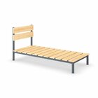 Cama Solteiro Ayla Yescasa Cinza Grafite