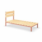 Cama Solteiro Ayla Yescasa Verniz Cobre