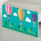 Cama Solteiro Balão No Céu Com Colchão