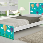 Cama Solteiro Balões No Céu