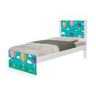 Cama Solteiro Balões No Céu