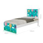 Cama Solteiro Balões No Céu