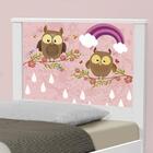 Cama Solteiro Barcelona Corujinhas E Borboleta