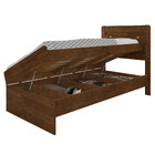 Cama Solteiro Baú Larissa Malbec