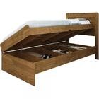 Cama Solteiro Baú Larissa Malbec