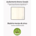 Cama Solteiro Beauty Branca