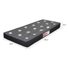 Cama Solteiro Bicama Auxiliar 2 Colchões Resistente Sol Cor B