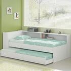 Cama Solteiro Bicama Bau Estante 2 Nichos Bb2829 Dtall