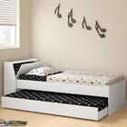 Cama Solteiro Bicama Cabeceira Bau 220x88 Bb28 Dtall